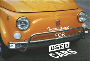 car insurance for used or second hand cars